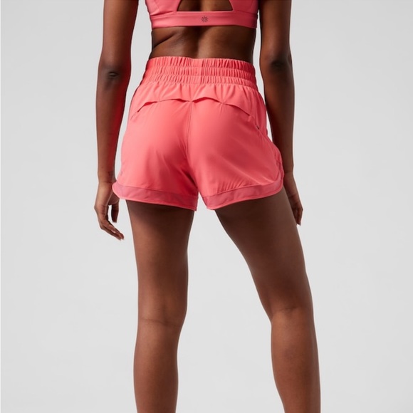 Athleta | Mesh Racer High Rise 3” Short - Picture 2 of 3